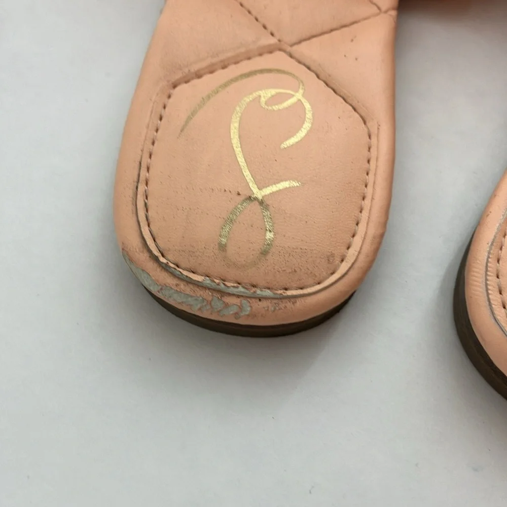 Sam Edelman Briar mini girls Sandal‎ wedding dress up church shoes slip leather